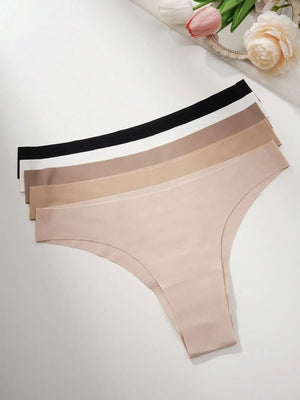 5 sztuk damskich wielokolorowych seksownych przerwanych majtek bikini z natychmiastowym stanem 